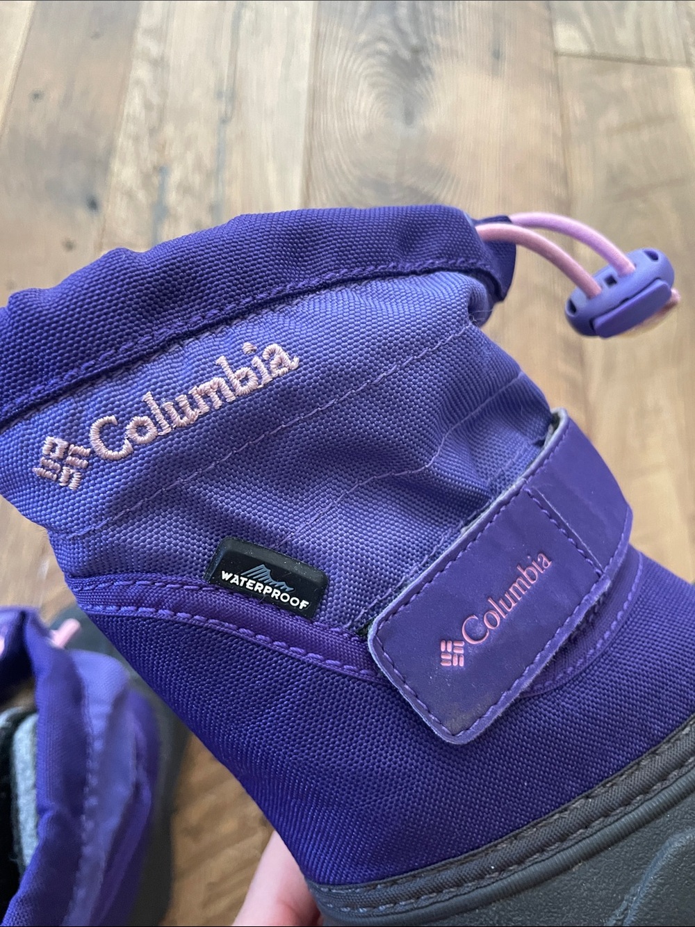Columbia Waterproof Winter snow Boots toddler Girls 6 - Picture 7 of 8